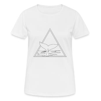 welsh - Women's Breathable T-Shirt - white - Front - AI Model Female 172 dark (172cm)