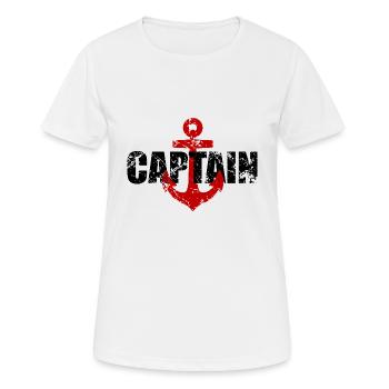 CAPITAINE CAPITAINE - T-shirt respirant Femme - blanc - Devant - AI Model Female 172 dark (172cm)