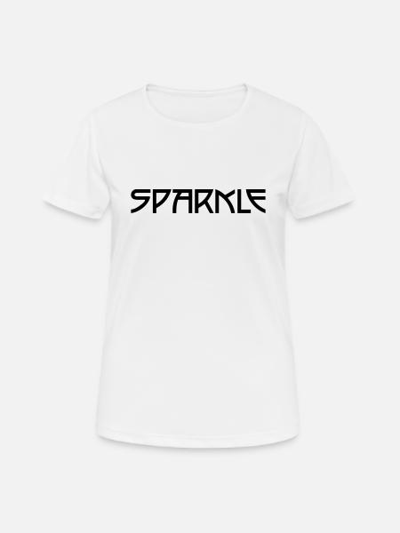 Sparkle - Women's Breathable T-Shirt - white