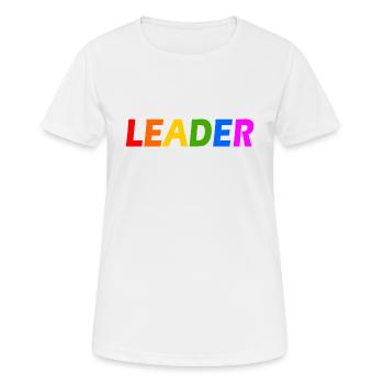 Leader - Women's Breathable T-Shirt - white - Front - AI Model Female 172 dark (172cm)
