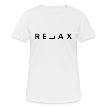 Relax - Women's Breathable T-Shirt - white - Front - AI Model Female 172 dark (172cm)