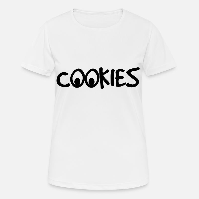 Cookies - Women's Breathable T-Shirt - white