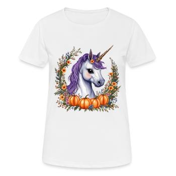 halloween pony - Women's Breathable T-Shirt - white - Front - AI Model Female 172 dark (172cm)