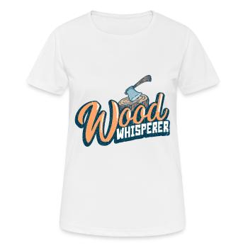 lumberjack - Women's Breathable T-Shirt - white - Front - AI Model Female 172 dark (172cm)