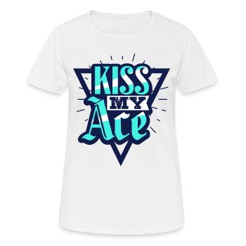 Tennis tennis player - Women's Breathable T-Shirt - white - Front - AI Model Female 172 dark (172cm)