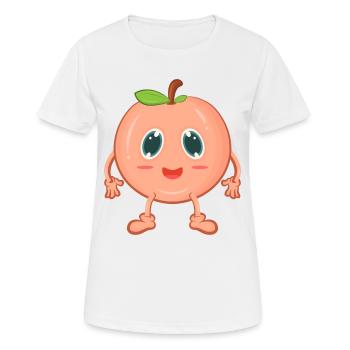 Bande dessinée de pêche - T-shirt respirant Femme - blanc - Devant - AI Model Female 172 dark (172cm)