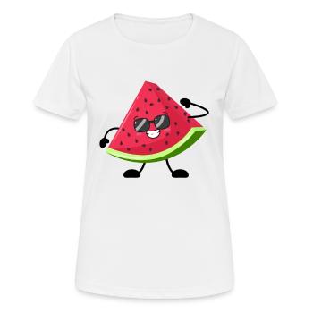 Watermelon - Women's Breathable T-Shirt - white - Front - AI Model Female 172 dark (172cm)