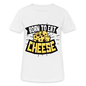 Fromage - T-shirt respirant Femme - blanc - Devant - AI Model Female 172 dark (172cm)