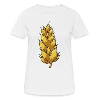 Weizen Landwirt - Frauen T-Shirt atmungsaktiv - Weiß - Vorne - AI Model Female 172 dark (172cm)