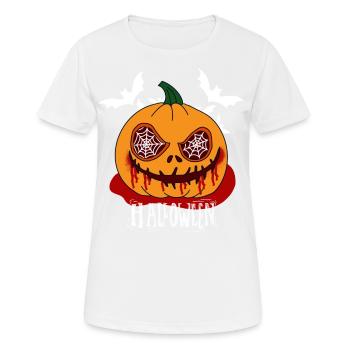 Halloween 22 - T-shirt respirant Femme - blanc - Devant - AI Model Female 172 dark (172cm)