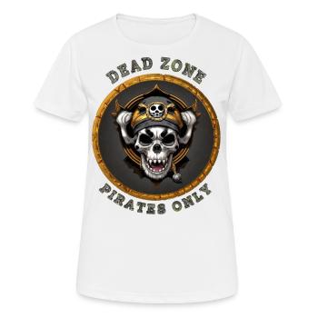 Dead Zone v9 - Frauen T-Shirt atmungsaktiv - Weiß - Vorne - AI Model Female 172 dark (172cm)