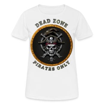 Dead Zone v3 - Frauen T-Shirt atmungsaktiv - Weiß - Vorne - AI Model Female 172 dark (172cm)