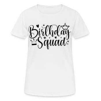 Birthday Queen 2 Happy Birthday - Women's Breathable T-Shirt - white - Front - AI Model Female 172 dark (172cm)