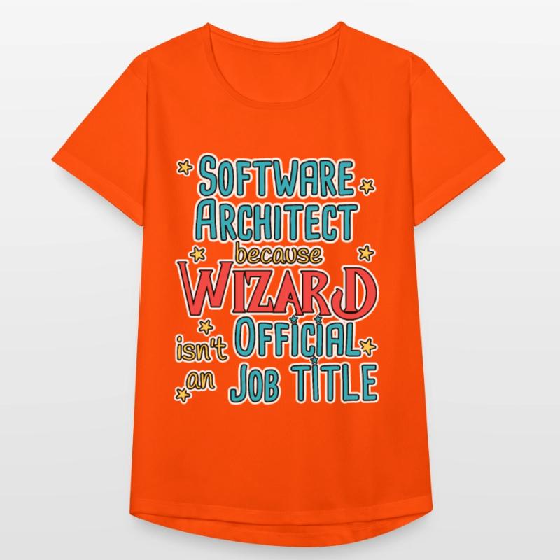 Software Architect Wizard Software Architektur Frauen T-Shirt atmungsaktiv