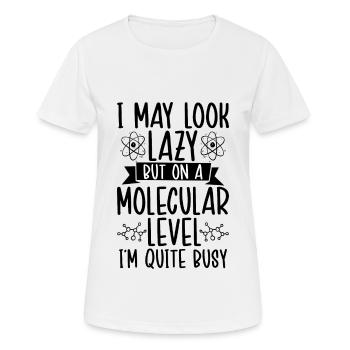 Biochemiker Biochemie Biologie Chemikanten - Frauen T-Shirt atmungsaktiv - Weiß - Vorne - AI Model Female 172 dark (172cm)