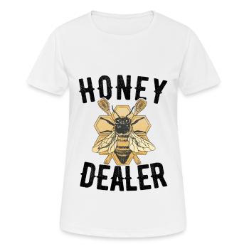Beekeeper Beekeeper Beekeeper Gift - Women's Breathable T-Shirt - white - Front - AI Model Female 172 dark (172cm)