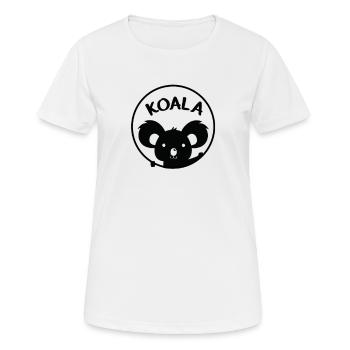 Koala bear - Women's Breathable T-Shirt - white - Front - AI Model Female 172 dark (172cm)