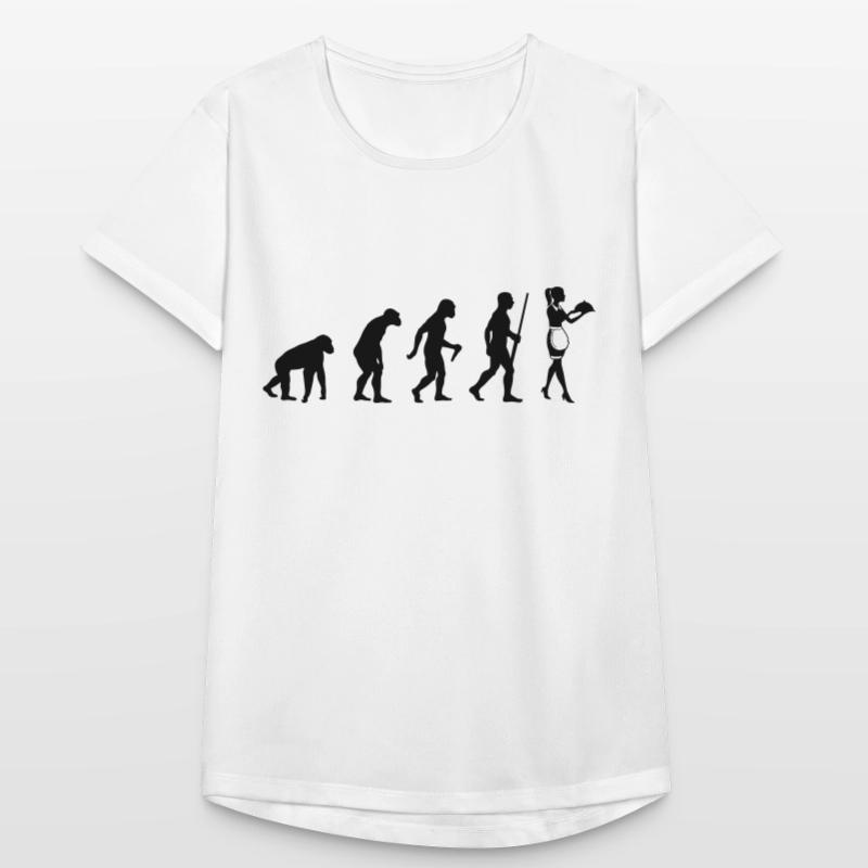 Évolution de la serveuse T-shirt respirant Femme