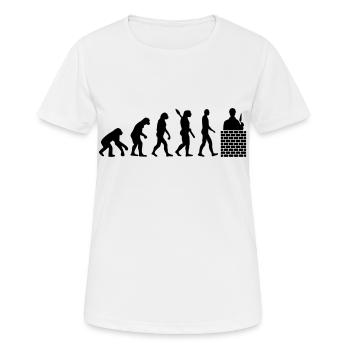 Evolution Mason - Women's Breathable T-Shirt - white - Front - AI Model Female 172 dark (172cm)