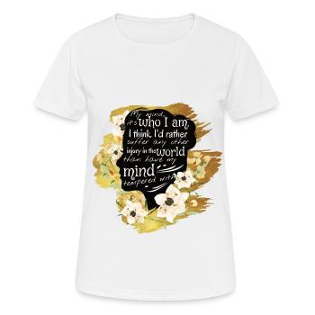 Sydney Sage Zitat - Richelle Mead Vampire Academy - Frauen T-Shirt atmungsaktiv - Weiß - Vorne - AI Model Female 172 dark (172cm)