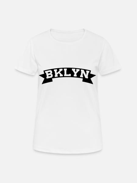 BKLYN / BROOKLYN - Women's Breathable T-Shirt - white