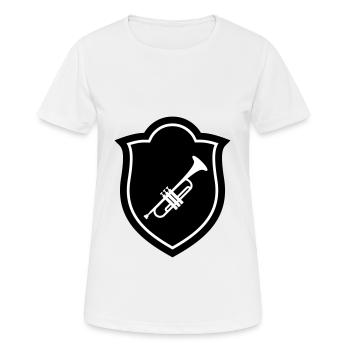 Trumpet / Trumpeter - Women's Breathable T-Shirt - white - Front - AI Model Female 172 dark (172cm)
