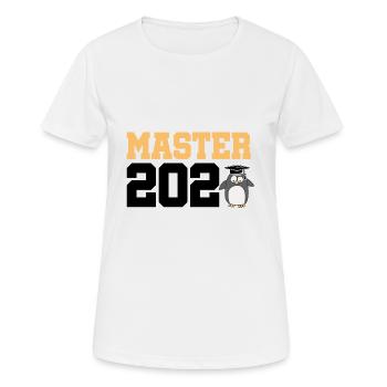 Master 2023 Graduation Graduation Uni - Women's Breathable T-Shirt - white - Front - AI Model Female 172 dark (172cm)