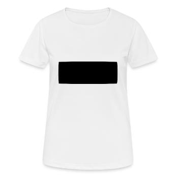 forme rectangle forme carrée - T-shirt respirant Femme - blanc - Devant - AI Model Female 172 dark (172cm)