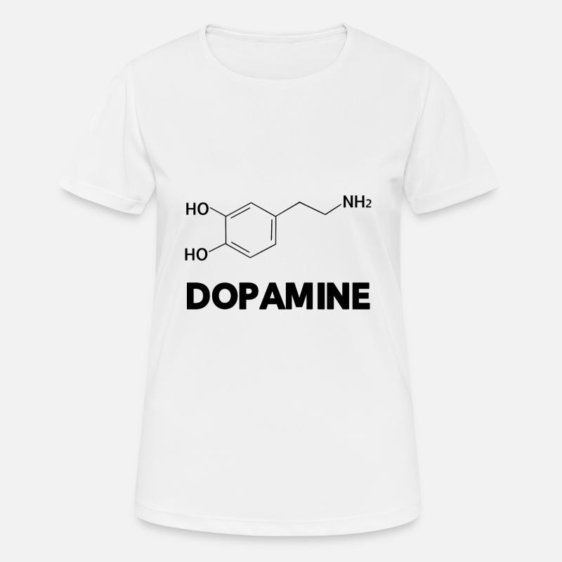 Dopamine Molecular Cooling - Women's Breathable T-Shirt - white