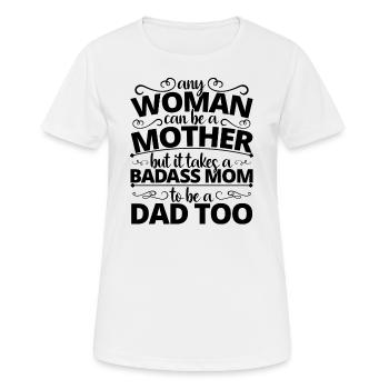 Mom Mom Mother Mother's Day Women Gift - Women's Breathable T-Shirt - white - Front - AI Model Female 172 dark (172cm)