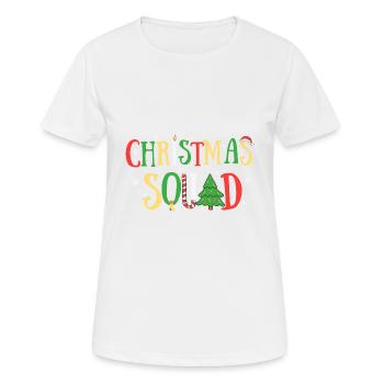 Christmas Squad 2020 Christmas Quote Noel 2020 - Women's Breathable T-Shirt - white - Front - AI Model Female 172 dark (172cm)