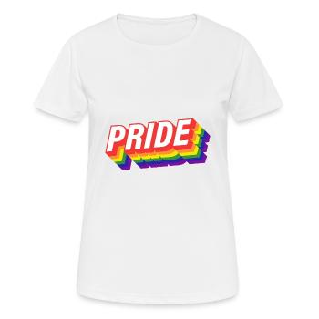 Gay Lesbian LGBT Homosexuality Pride - Women's Breathable T-Shirt - white - Front - AI Model Female 172 dark (172cm)