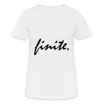 Finite gift, potter hermine magic spellwork - Women's Breathable T-Shirt - white - Front - AI Model Female 172 dark (172cm)