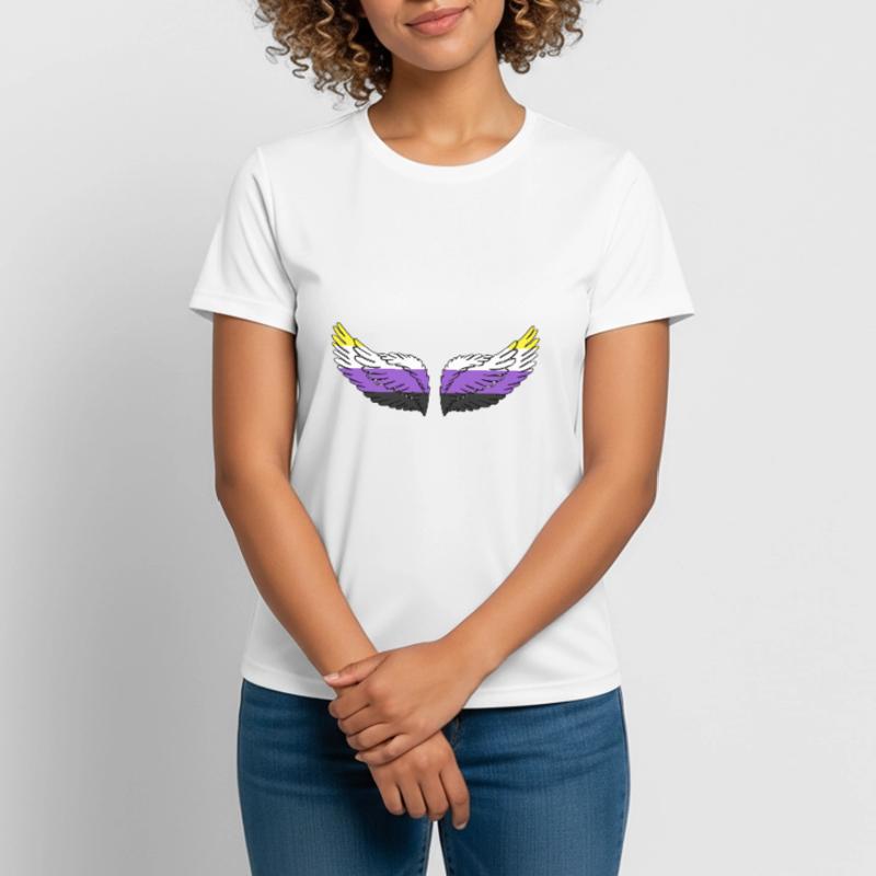 Wing Nonbinary Non-Binary Gender Nonbinary Women's Breathable T-Shirt