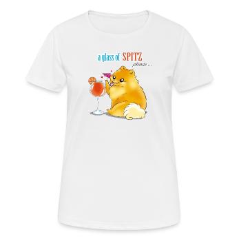 Spitz Spritz - T-shirt respirant Femme - blanc - Devant - AI Model Female 172 dark (172cm)