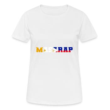 Masarap. Poison de critique gastronomique - T-shirt respirant Femme - blanc - Devant - AI Model Female 172 dark (172cm)