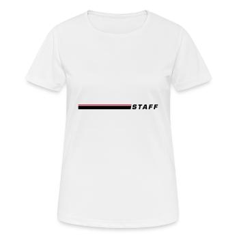 Élément de portée - T-shirt respirant Femme - blanc - Devant - AI Model Female 172 dark (172cm)