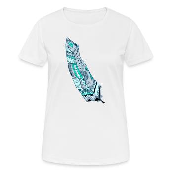 Bounce - Women's Breathable T-Shirt - white - Front - AI Model Female 172 dark (172cm)