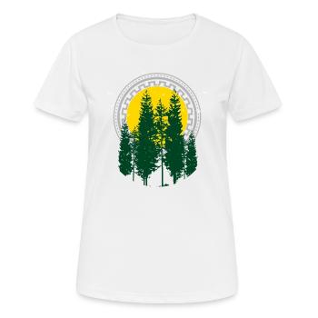 Tree - Women's Breathable T-Shirt - white - Front - AI Model Female 172 dark (172cm)