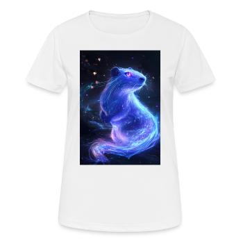 Capybara Fantasy - Frauen T-Shirt atmungsaktiv - Weiß - Vorne - AI Model Female 172 dark (172cm)