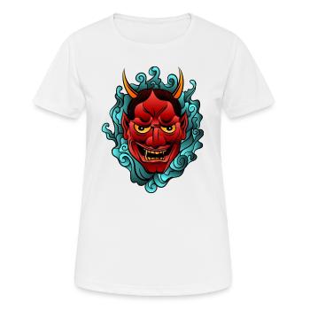Devil - Women's Breathable T-Shirt - white - Front - AI Model Female 172 dark (172cm)