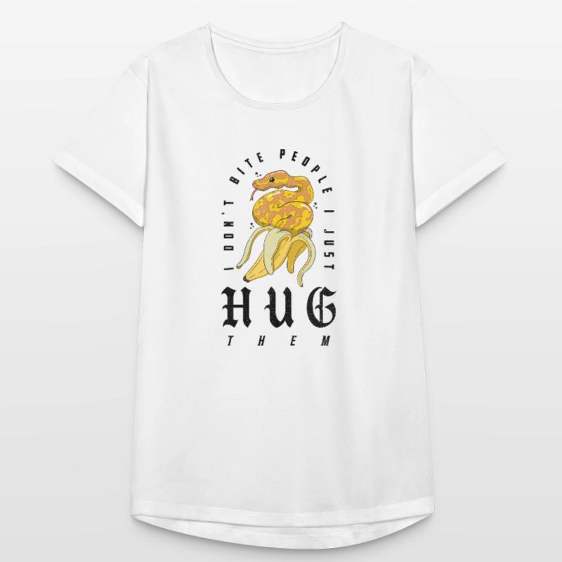 python royal serpent propriétaire banane python royal T-shirt respirant Femme