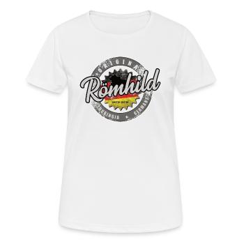 Original Germany Thüringen Röhmhild - Frauen T-Shirt atmungsaktiv - Weiß - Vorne - AI Model Female 172 dark (172cm)