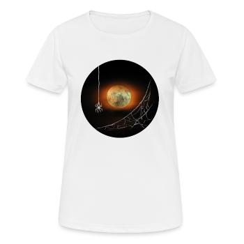 Durch Geister Kontakt zum Jenseits bekommen - Frauen T-Shirt atmungsaktiv - Weiß - Vorne - AI Model Female 172 dark (172cm)