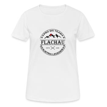 Ski Team Austria Flachau Winter bl - Women's Breathable T-Shirt - white - Front - AI Model Female 172 dark (172cm)