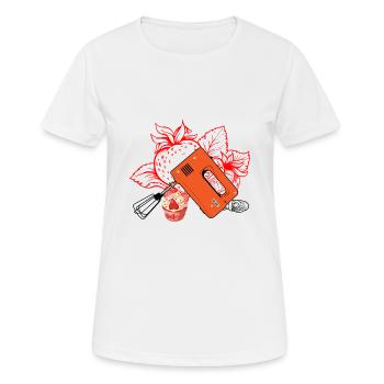 mixer RG28 ddr Ostalgie Geschenkidee - Frauen T-Shirt atmungsaktiv - Weiß - Vorne - AI Model Female 172 dark (172cm)