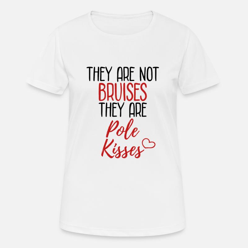 Pole Dance - Women's Breathable T-Shirt - white