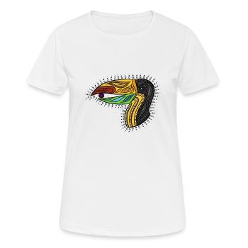 Mandala Tucan color - Women's Breathable T-Shirt - white - Front - AI Model Female 172 dark (172cm)