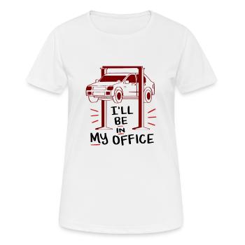 Mechaniker Werkstatt Auto Tuning Geschenk - Frauen T-Shirt atmungsaktiv - Weiß - Vorne - AI Model Female 172 dark (172cm)