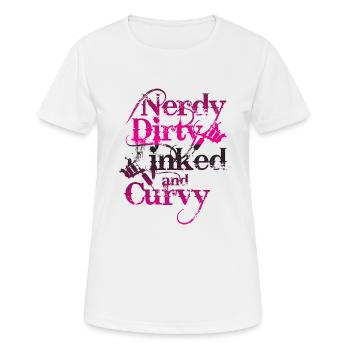 Tattoo Tattoos Tattooed Tattooing Gift - Women's Breathable T-Shirt - white - Front - AI Model Female 172 dark (172cm)